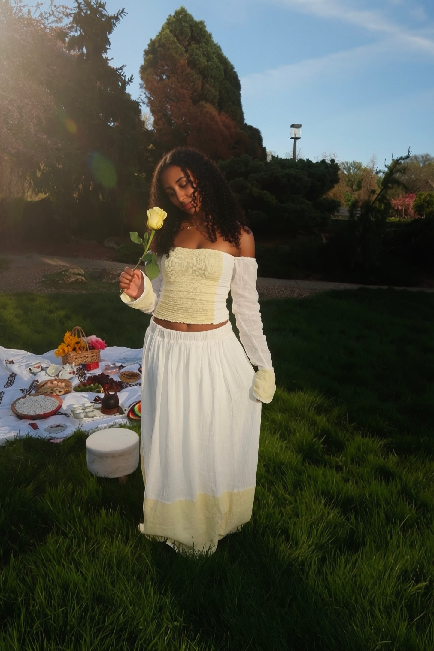 Vintage Habesha Barbie Top