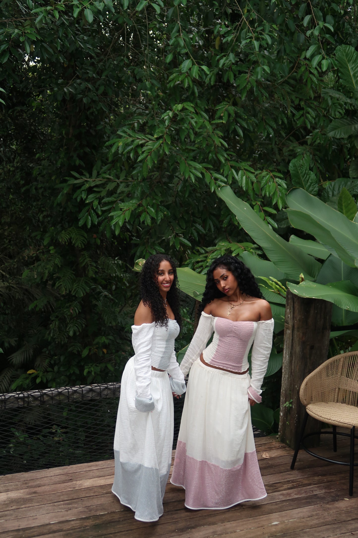Vintage Habesha Barbie Maxi Skirt