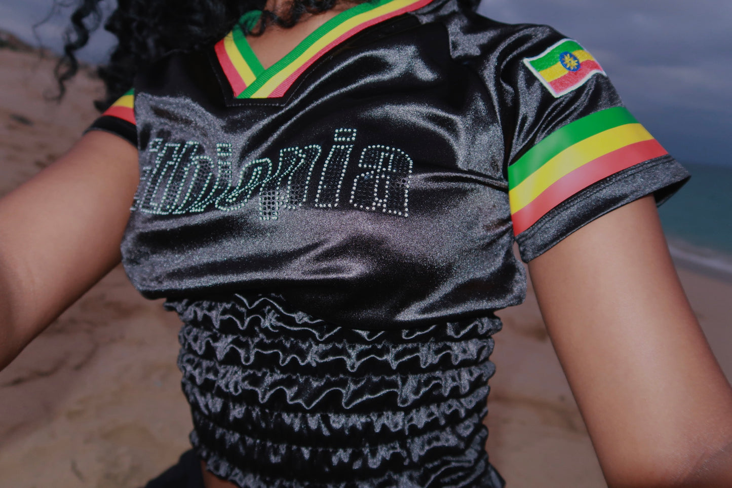 ETHIOPIAN RUCHED JERSEY